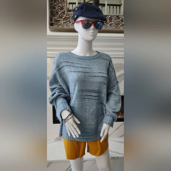 NWT - A.N.A Women Crew Neck Long Sleeve Pullover Sweater - Size PM - Picture 1 of 1